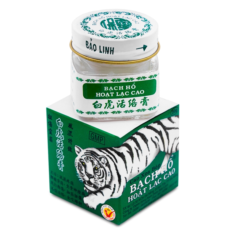 БЕЛЫЙ ТИГР WHITE TIGER BALM ВЬЕТНАМСКИЙ БАЛЬЗАМ, 20 гр