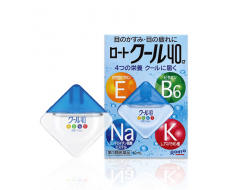 Rohto Cool 40α — витаминизированные и охлаждающие глазные капли