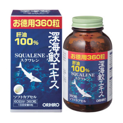 Акулий Сквален (SQUALENE) от ORIHIRO на 60 дней