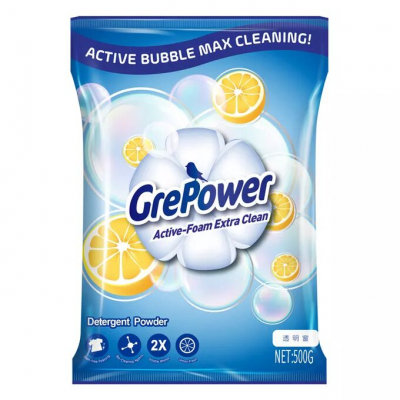 Стиральный порошок GrePower Супер-чистота активная пена, 1 кг