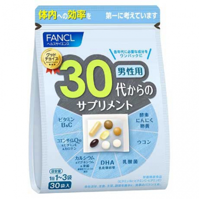FANCL Комплекс витаминов для мужчин от 30 до 40 лет