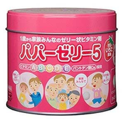 Papa Jelly 5 (Papazeri 5) Детские Витамины Желе С Клубничным Вкусом 120 Шт.